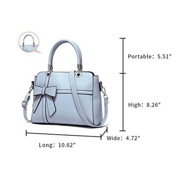 Satchel Purses And Handbags For Strap Bag Bags Nude K - Picture 2 of 5